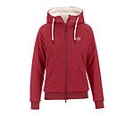 teddy sweatjas Kaja met capuchon