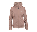 softshell jas Leslie met capuchon