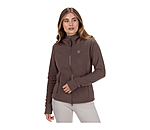 fleecejas Kat met capuchon