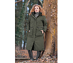 functionele lange parka Claudi met capuchon