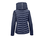 softshell combi rij-jas Cora met capuchon