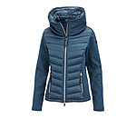 softshell combi rij-jas Cora met capuchon