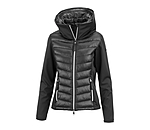 softshell combi rij-jas Cora met capuchon