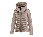 softshell combi rij-jas Cora met capuchon
