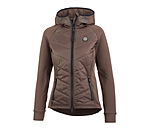 combi stretchjas Lene met capuchon