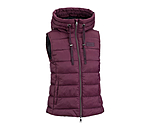 gewatteerde bodywarmer Mila met capuchon