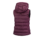 gewatteerde bodywarmer Mila met capuchon