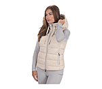 gewatteerde bodywarmer Mila met capuchon