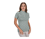 functioneel shirt met ritssluiting Clea