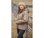 teddyfleece regenjas Nella met capuchon