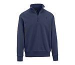 heren sweatshirt Portland met ritskraag