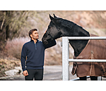 heren sweatshirt Portland met ritskraag