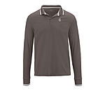 heren longsleeve poloshirt