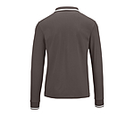 heren longsleeve poloshirt