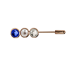 plastronspeld zilver