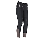 grip softshell rijbroek Larissa met zitvlak