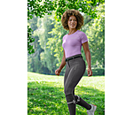 hybride rijbroek met zitvlak Mesh Denise CTS