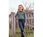 kids hybrid grip rijbroek Ilva met zitvlak