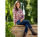 Western-Outfit Darleen in plum