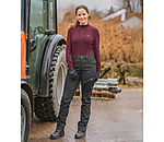 EQUSTRIAN WORK WEAR EWW Dames-Outfit Winter-Softshell Outdoorbroek