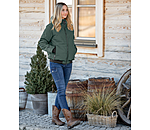 Western-Outfit winterjas in pine-green