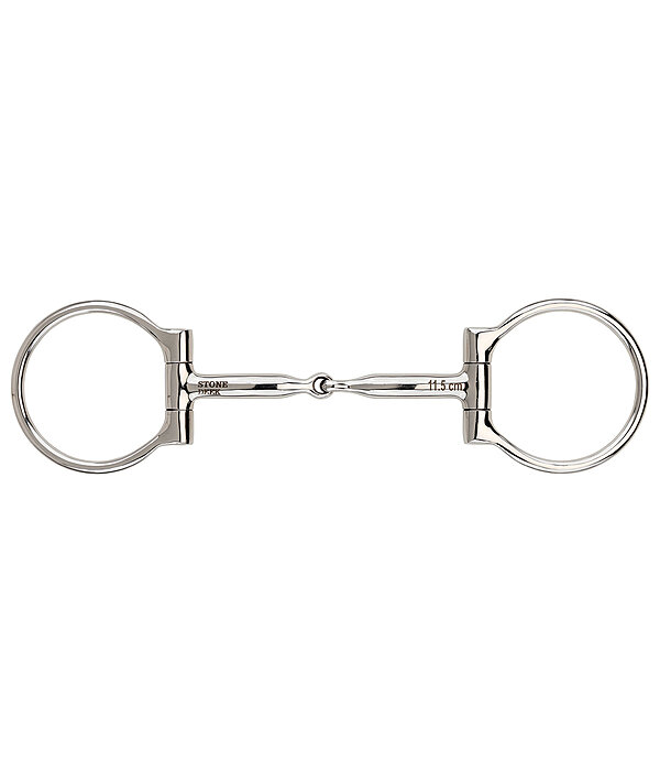 Stainless Steel Offset Dee Snaffle