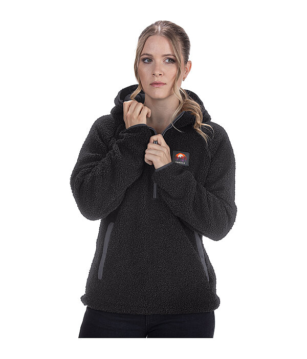 sherpa hoodie Cassy Dames bovenkleding Kramer Paardensport