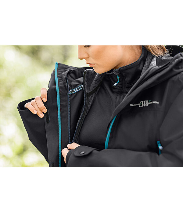 3 in 1 functionele outdoor regenjas met afneembare bodywarmer