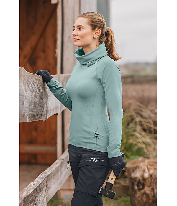 Functionele shirt met rolkraag