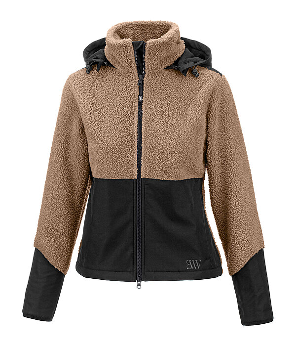 Sherpa-hoodie met afneembare capuchon