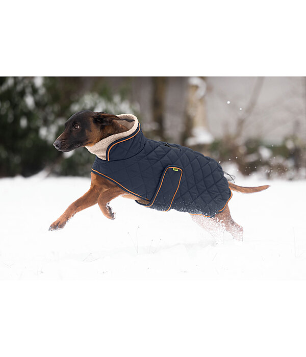 gewatteerde hondenmantel met teddyfleece voering Holly