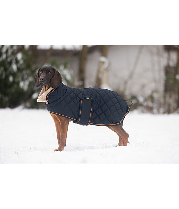 gewatteerde hondenmantel met teddyfleece voering Holly