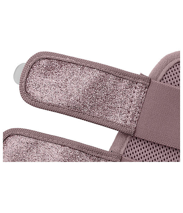 Mesh peesbeschermers Glitter, voorbenen