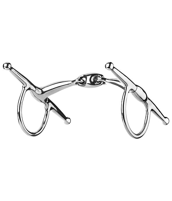 kneveltrens met olijfkop dubbel gebroken 16 mm