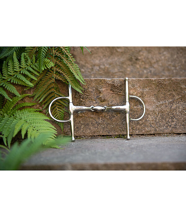 kneveltrens met olijfkop dubbel gebroken 16 mm