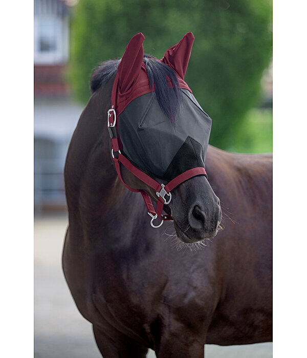 vliegenbeschermende halster met gentegreerd vliegenmasker All-In-One