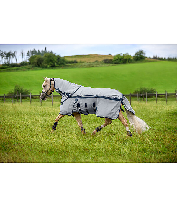 4 in 1 fullneck vliegendeken All Weather II met afneembare regenbeschermer