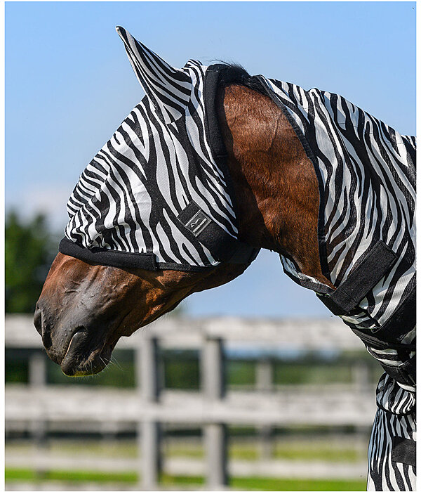 vliegenmasker Zebra