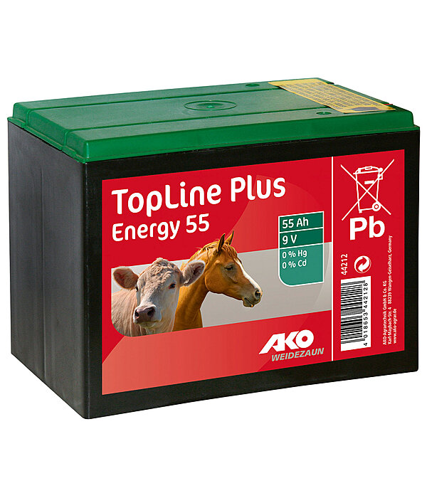 9 V-batterij TopLine Plus Energy 55 Ah