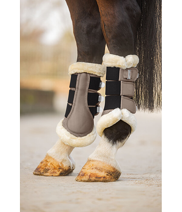teddyfleece dressuur beenbeschermers Essential, achterbenen