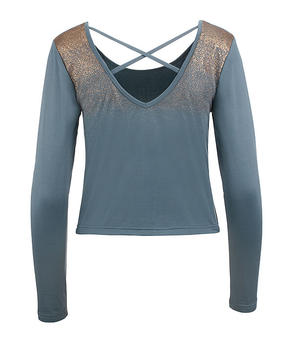 longsleeve Icy Glitter voor dames