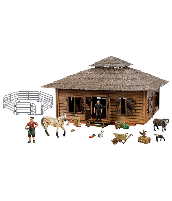 play-serie safari-huis-roundpen-set