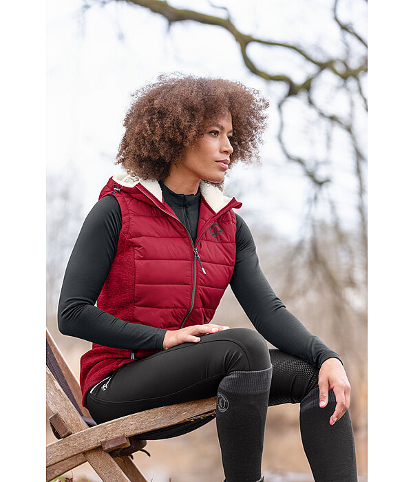 combi bodywarmer Liah met capuchon