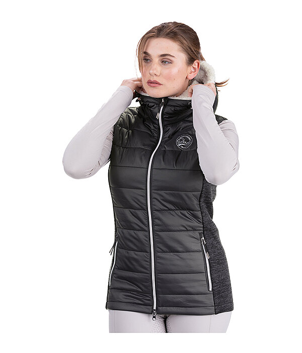 combi bodywarmer Liah met capuchon