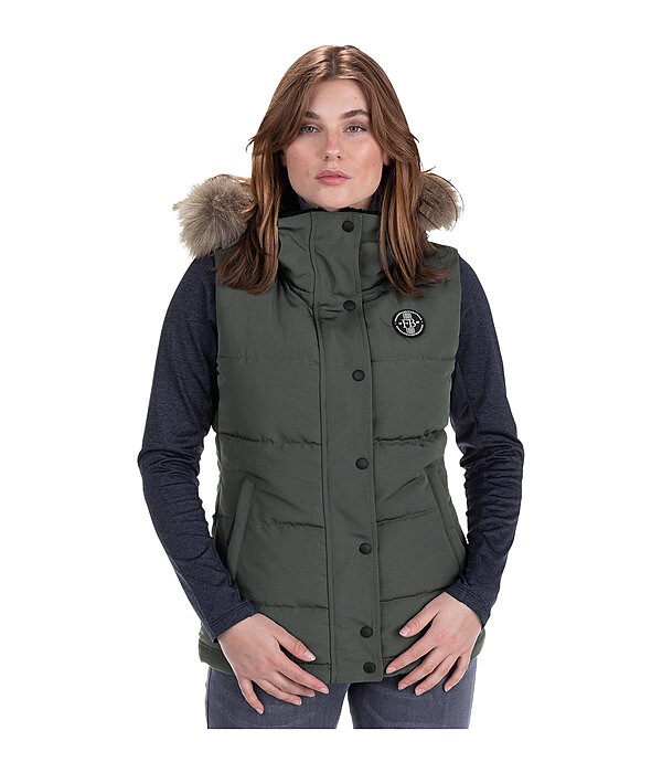 bodywarmer Linn met capuchon