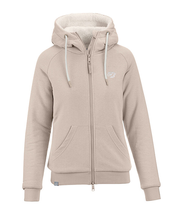 teddy sweatjas Kaja met capuchon