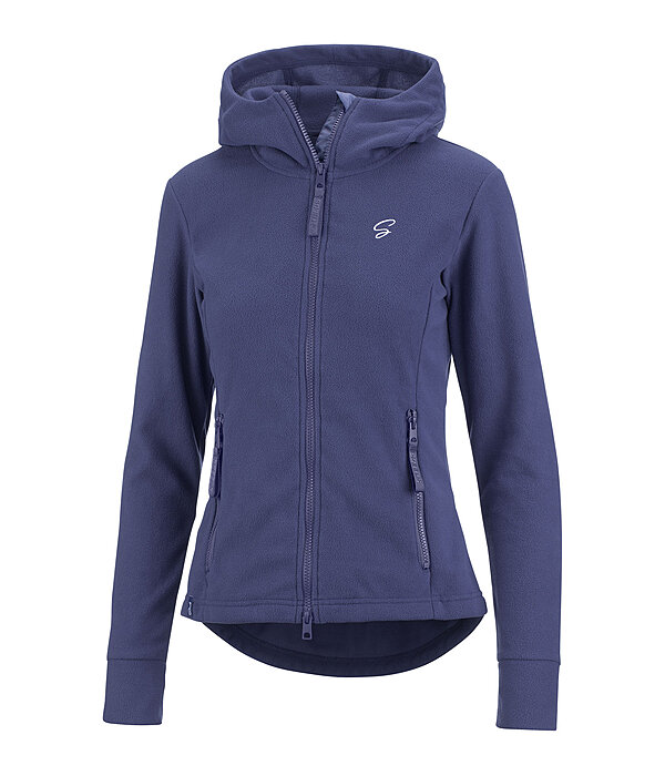 fleecejas Kat met capuchon