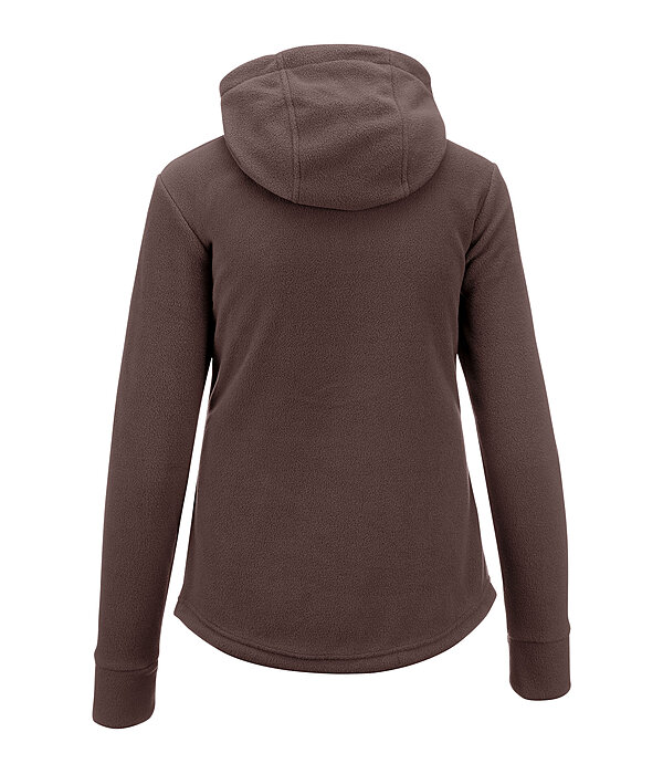 fleecejas Kat met capuchon