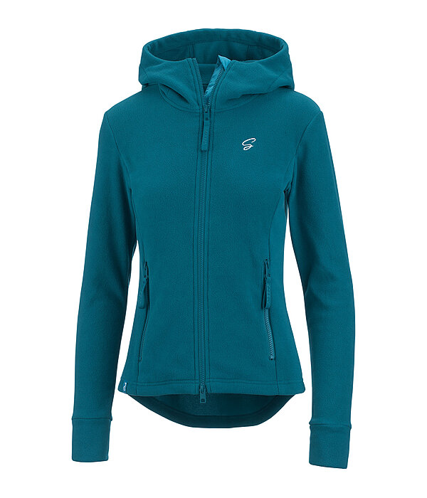 fleecejas Kat met capuchon