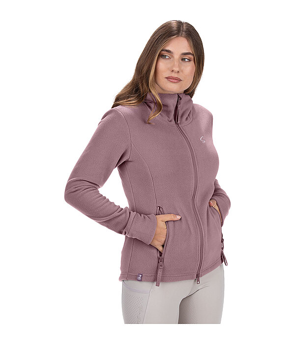 fleecejas Kat met capuchon